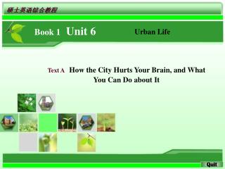 Book 1 Unit 6