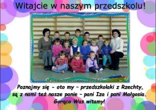 Witajcie w naszym przedszkolu!